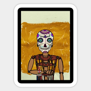 Unnamed NFT - PuppetMask with MexicanEye Color and PaintedSkin on OpenSea Sticker